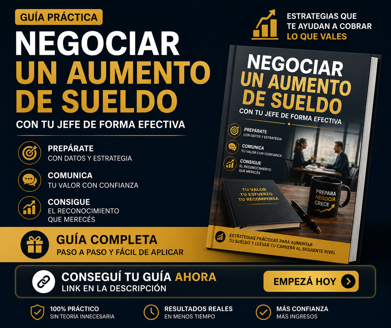 GUIA DE COMO NEGOCIAR UN AUMENTO DE SUELDO DESDE 0